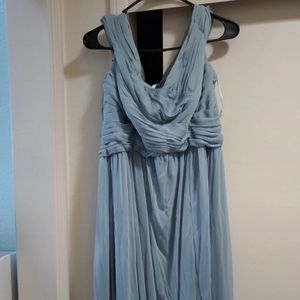 Dusty Blue Bridesmaid Dress size 16